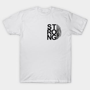 lion design strong T-Shirt